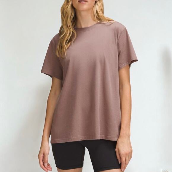 Lululemon Athletica Tops - Lululemon All Yours Cotton Short Sleeve T-Shirt Size 20